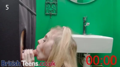 Gorgeous British Teen's first Cumshot Compilation