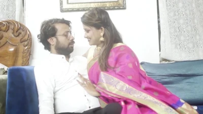 Real Hot Couple Indian Devar Bhabhi Cums together - first Home made Tape - first Time Desi Amateur