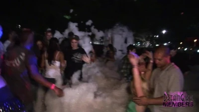 DreamGirls Members - College Teens Dance at Local Foam Party