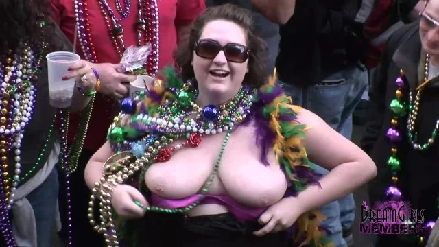 DreamGirls Members - Big Tit Milf's Show their Goods on Bourbon St