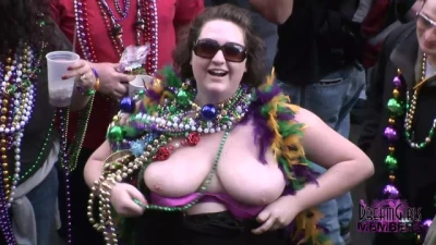 DreamGirls Members - Big Tit Milf's Show their Goods on Bourbon St